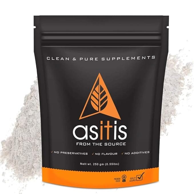 AS-IT-IS Nutrition BCAA 100% Pure Powder | Pre/Post Workout Bodybuilding Supplement | 250gms