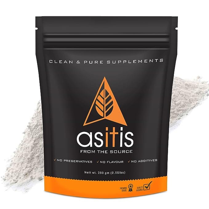 AS-IT-IS Nutrition 100% L-Arginine Powder, Pure 2.5g Amino Acid for Muscle Building, Endurance & Faster Recovery, Pre-workout supplement with easy Mixability - Unflavoured, Single Ingredient