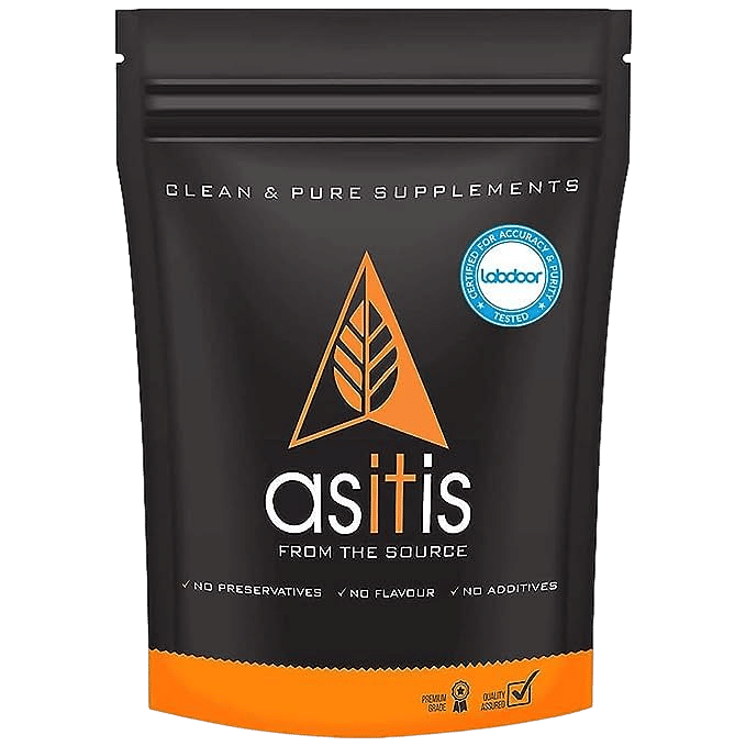 AS-IT-IS Nutrition Pure Creatine Monohydrate for Muscle Building | USA Labdoor Certified for Accuracy & Purity - (100 gm)