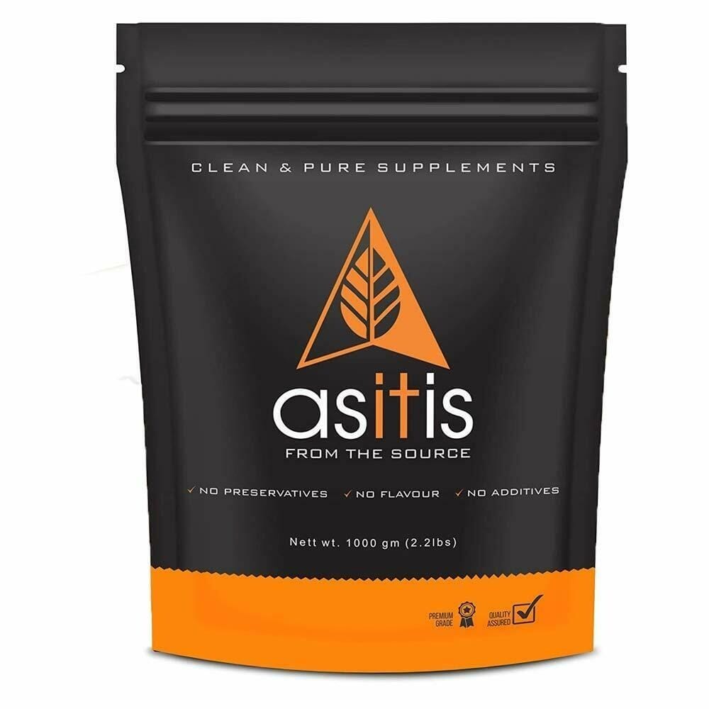 AS-IT-IS Nutrition 100% Pure Micellar Casein, 25g Protein & 5.3g BCAA per Serving, Slow Absorbing Protein with Overnight Muscle Recovery - Unflavoured, Unsweetened, Single Ingredient with Ze
