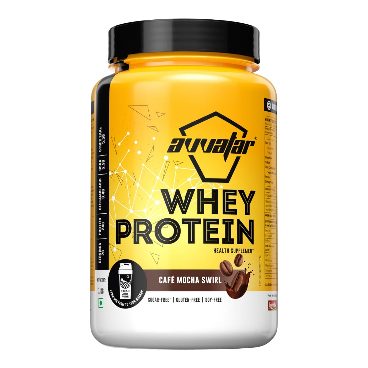 Avvatar Whey Protein Café Mocha Swirl