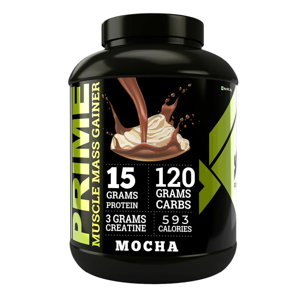 Bigflex Prime Mass Gainer (Mocha) (3 Kg)