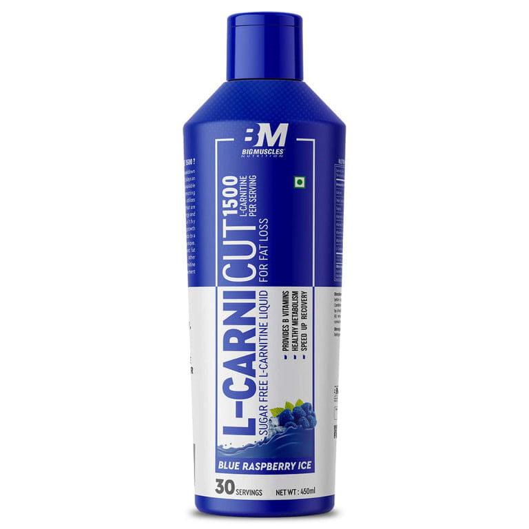 Bigmuscles Nutrition Carnicut 1500 Mg 450 ML Blue Raspberry Ice