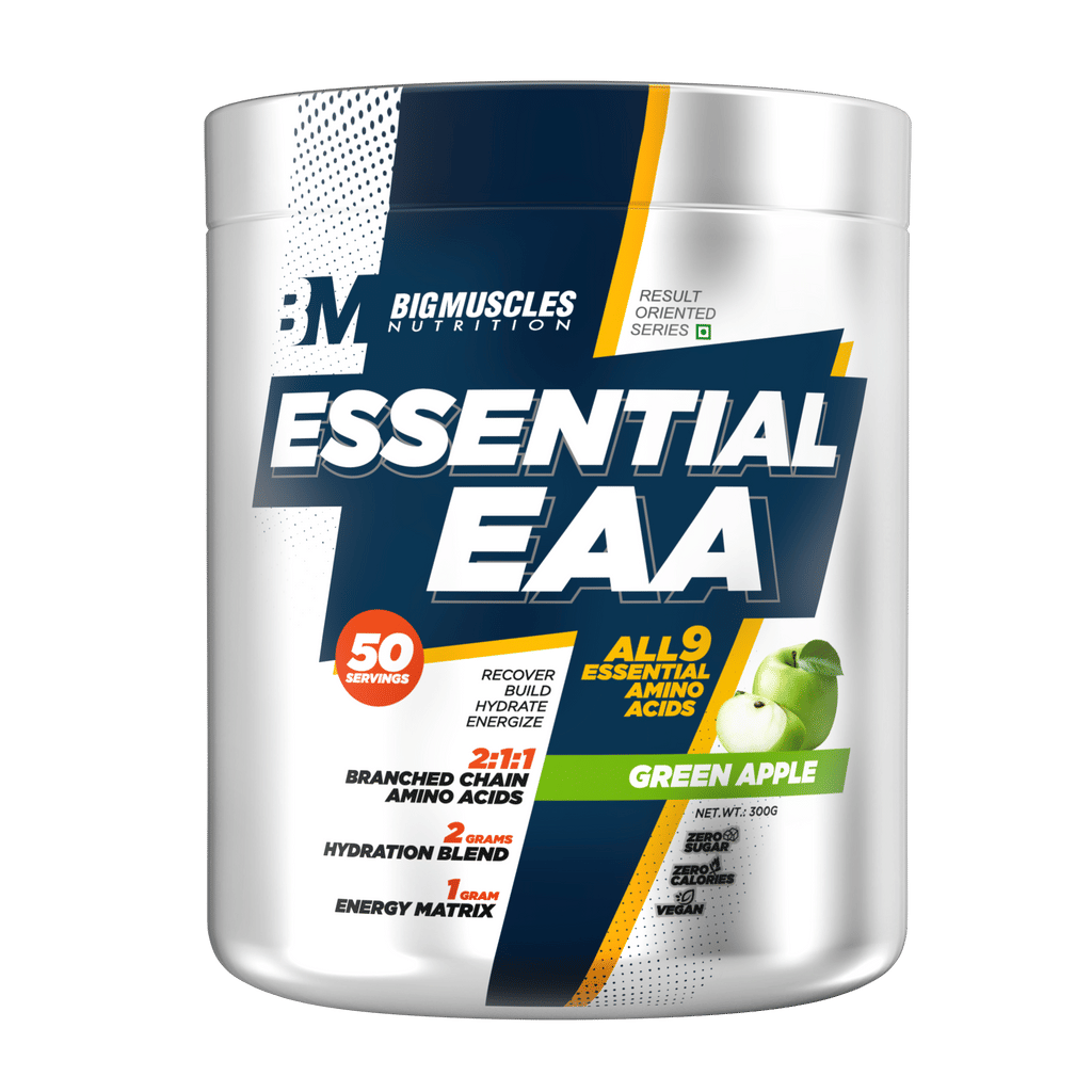 Bigmuscles Nutrition Essential Eaa 50 Servings Green Apple
