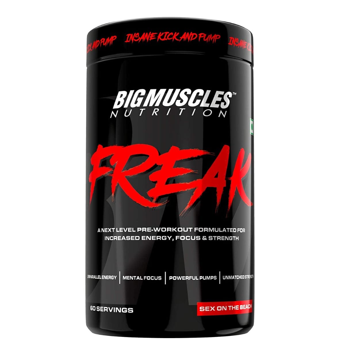 Bigmuscles Nutrition Freak Pre-Workout Sex On The Beach [60 Servings, 360G]