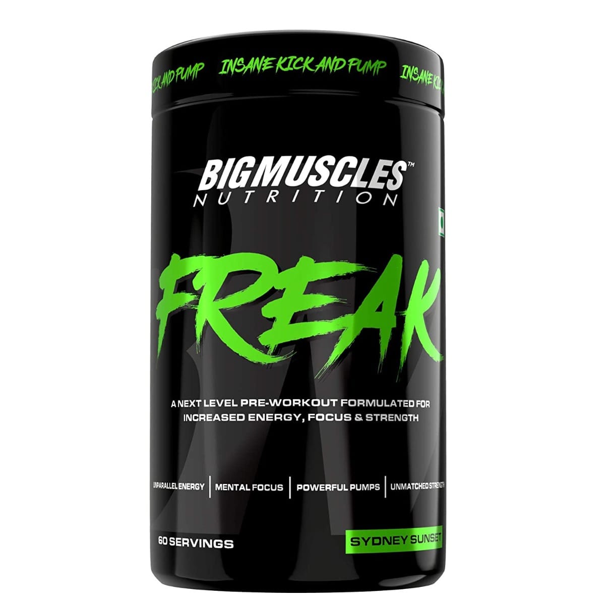 Bigmuscles Nutrition Freak Pre-Workout Sydney Sunset [60 Servings, 360G]