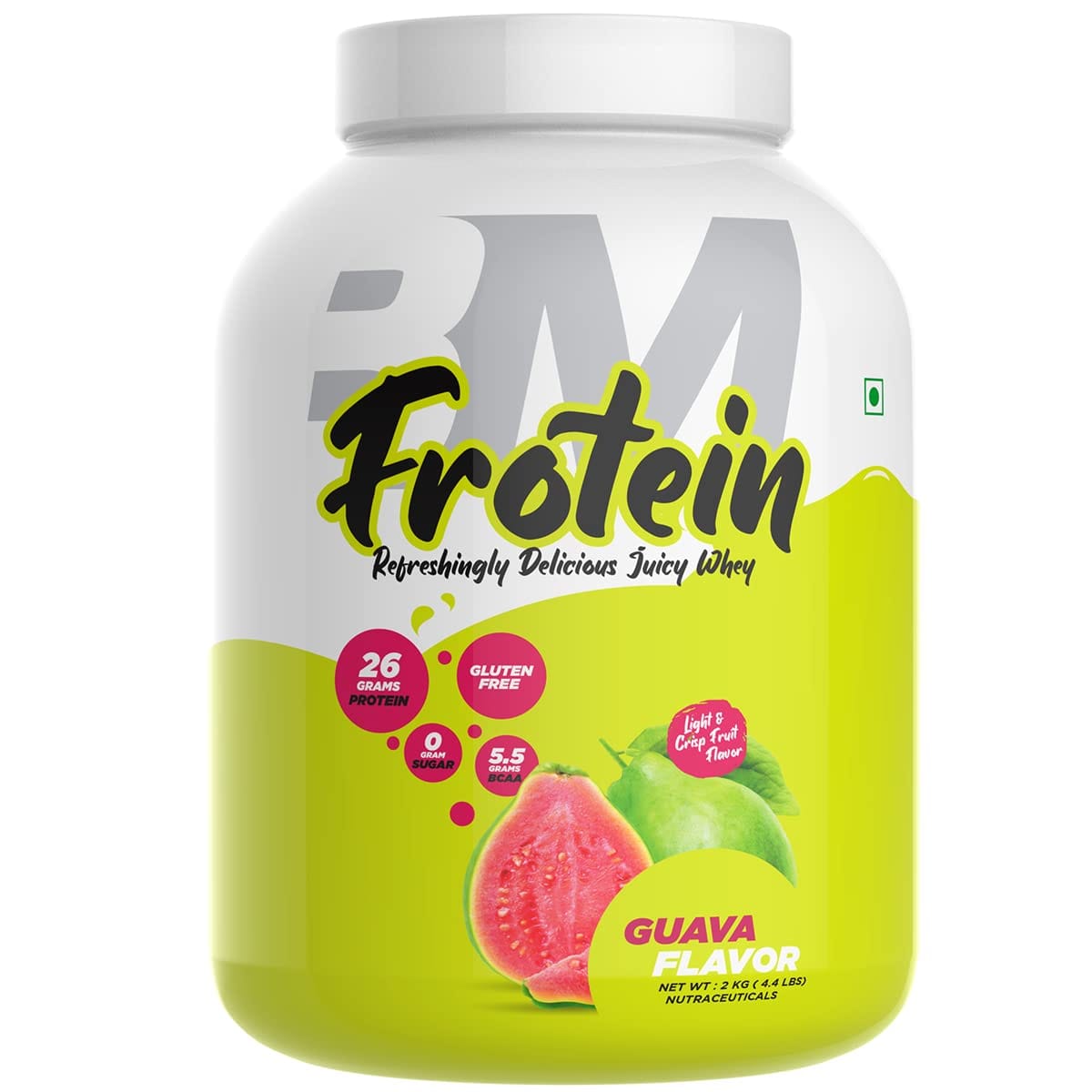 Bigmuscles Nutrition Frotein 26G Refreshing Guava (60 Servings, 2 Kg)