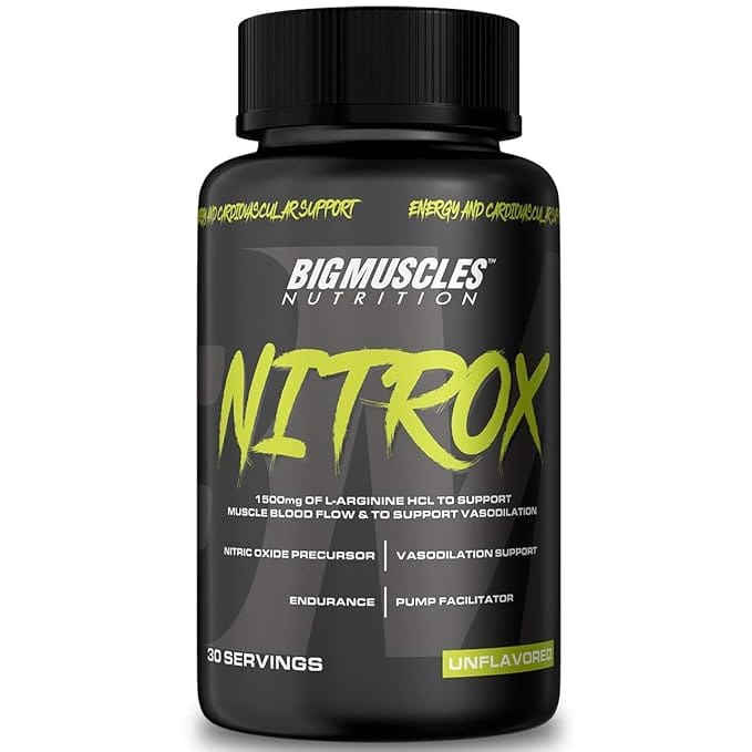 Bigmuscles Nutrition Nitrox L-Arginine 90 Tablets