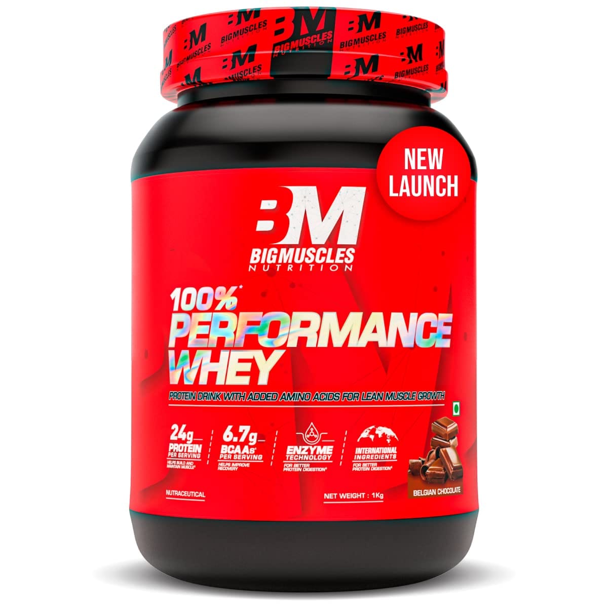 Bigmuscles Nutrition Performance Whey 1Kg
