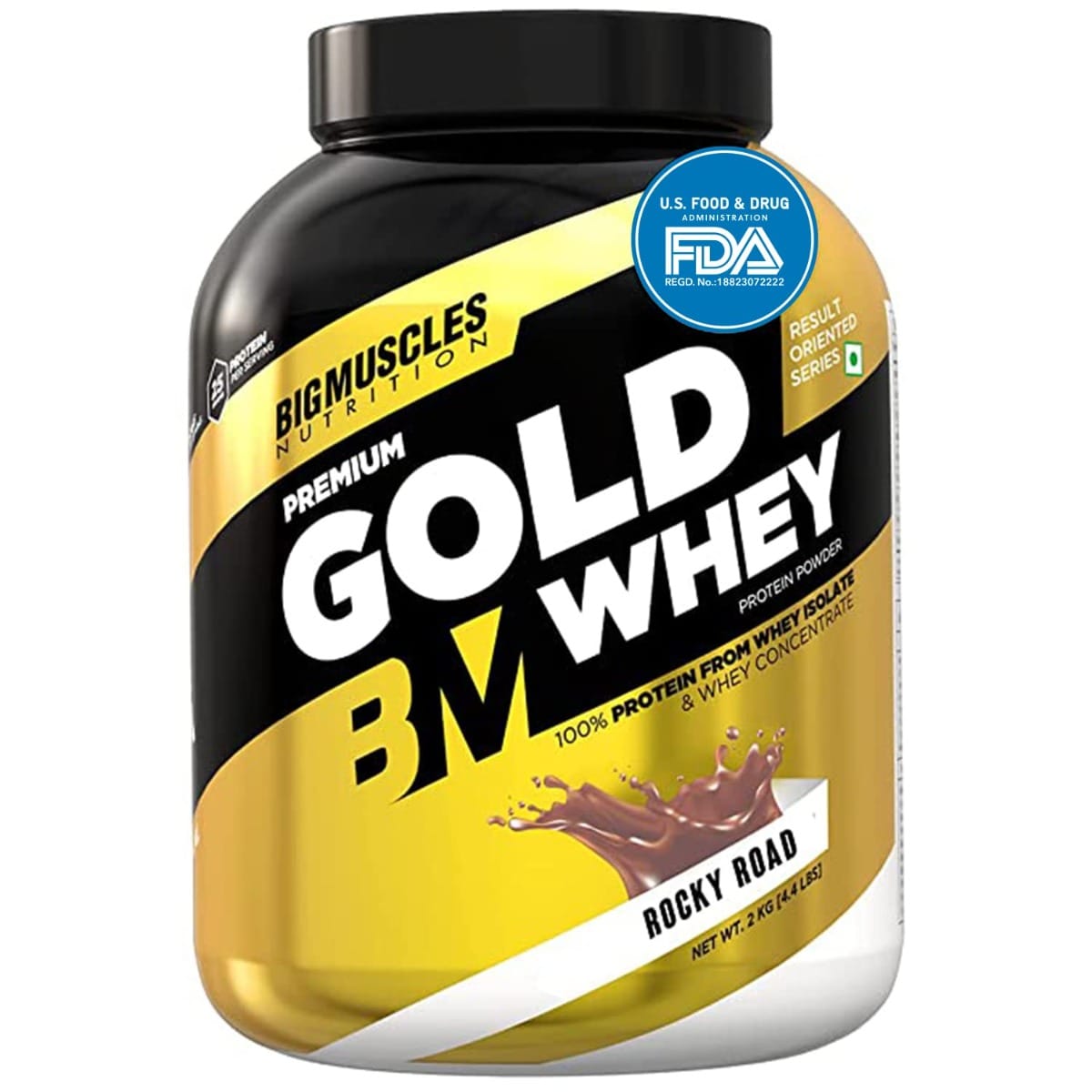 Bigmuscles Nutrition Premium Gold Whey 2Kg [Rocky Road]