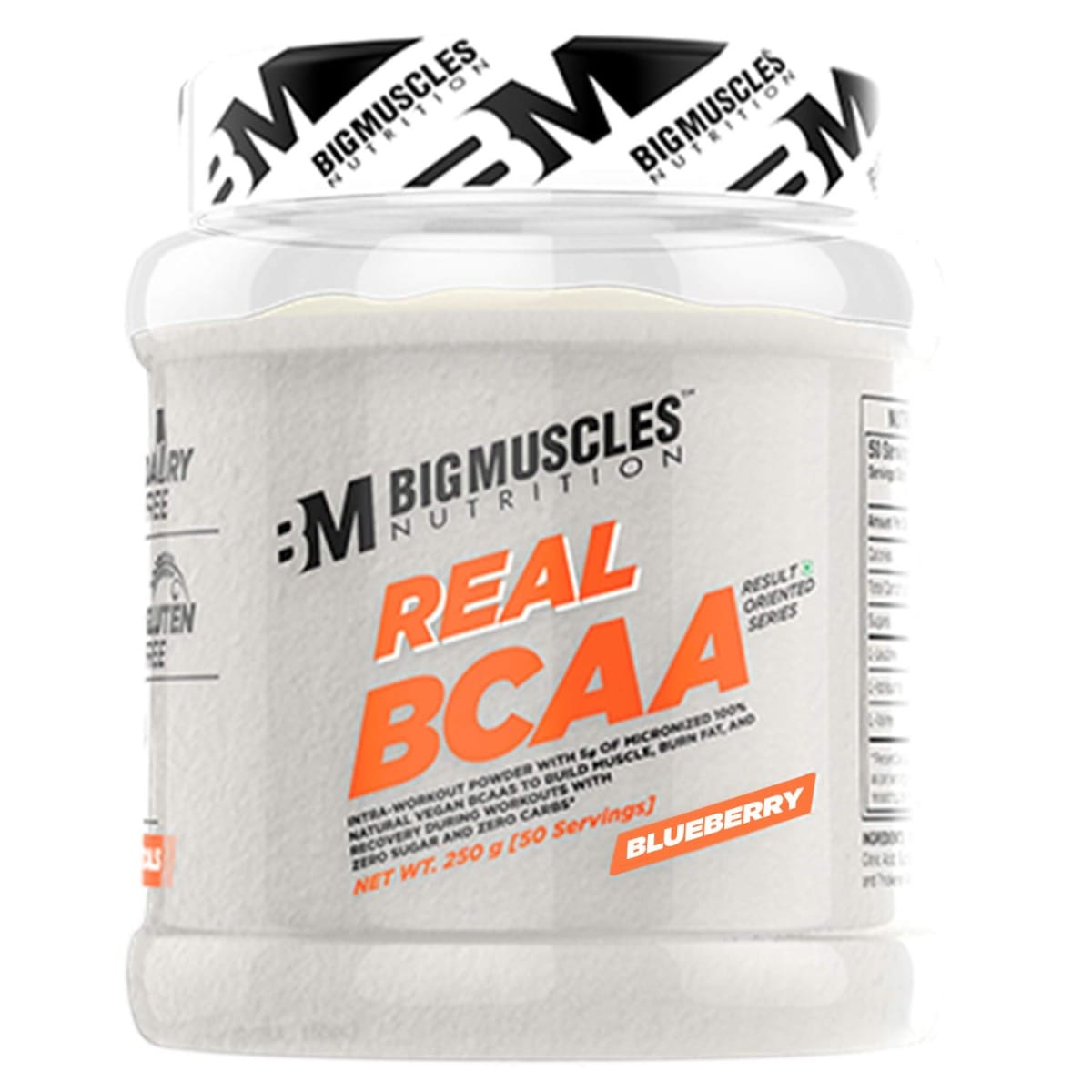 Bigmuscles Nutrition Real BCAA Blueberry 50 Serving