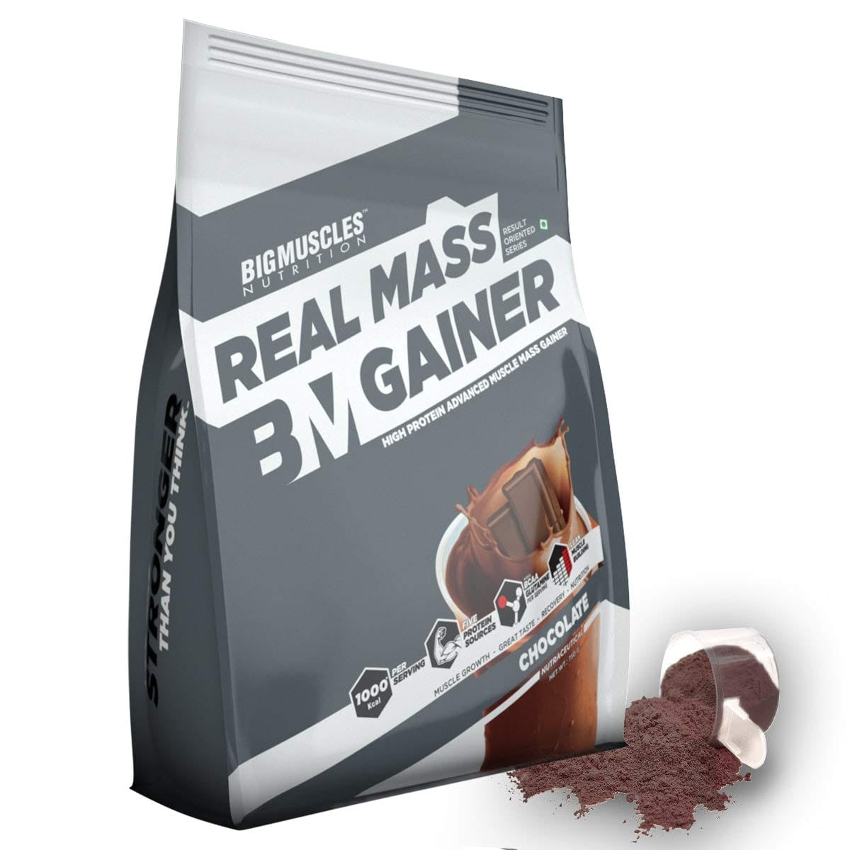 Bigmuscles Nutrition Real Mass Gainer 750G