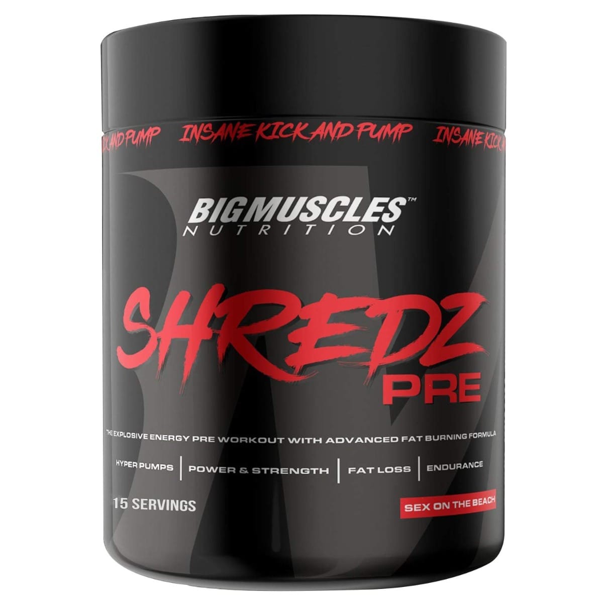 Bigmuscles Nutrition Shredz Pre Preworkout [Sex On The Beach]