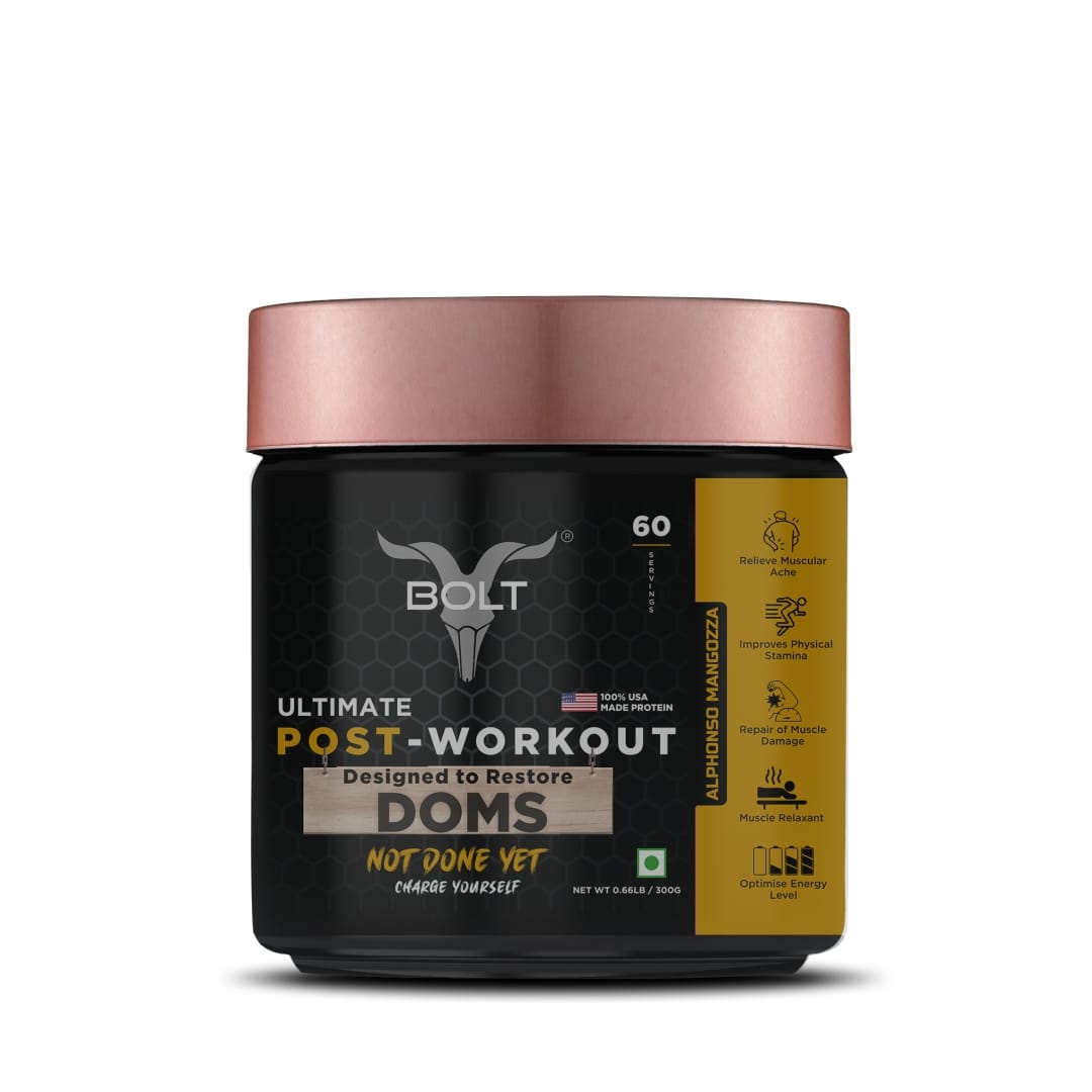 Bolt Ultimate Post Workout | Designed to Restore DOMS | 300g | 60 Servings
