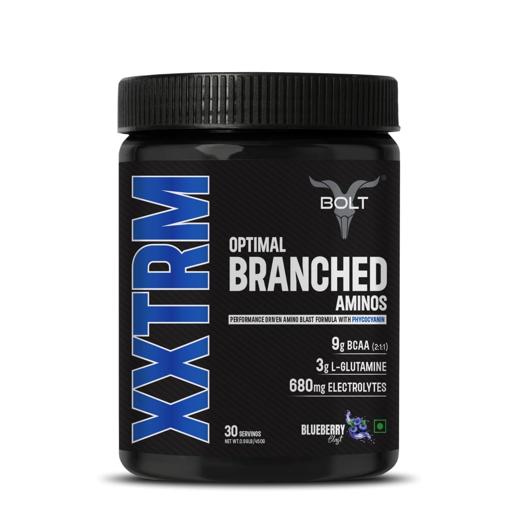 Bolt XXTRM BCAA 450g | Blueberry Blast | 30 Servings