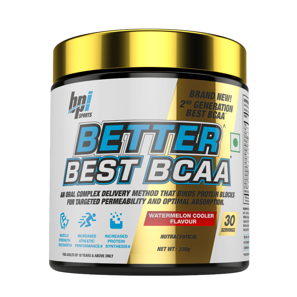 BPI Sports Better Best BCAA 330g Watermelon Cooler