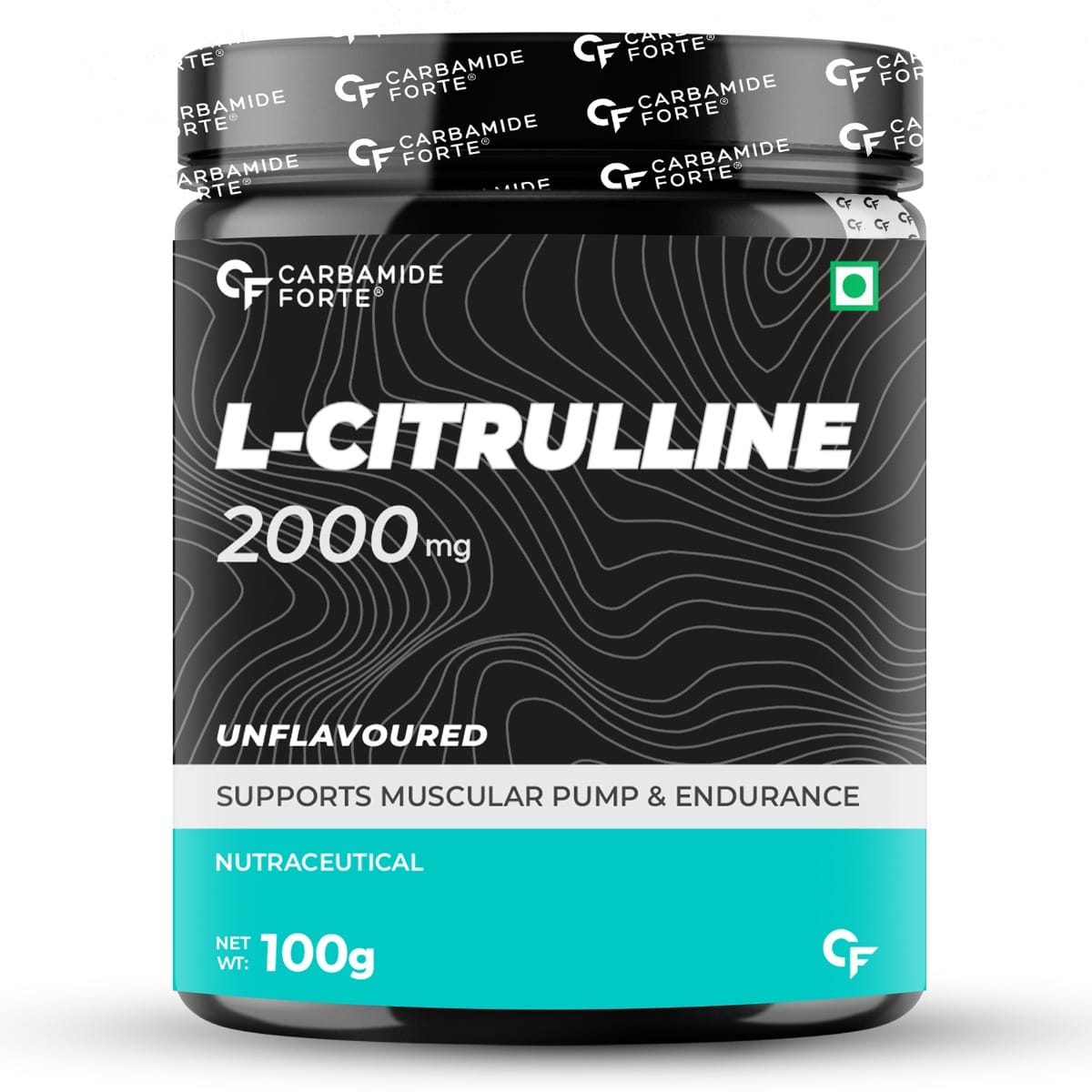 Carbamide Forte L Citrulline Powder 2000mg | L Citrulline Supplement for Men & Women - Unflavoured - 100 SERVINGS - 200g