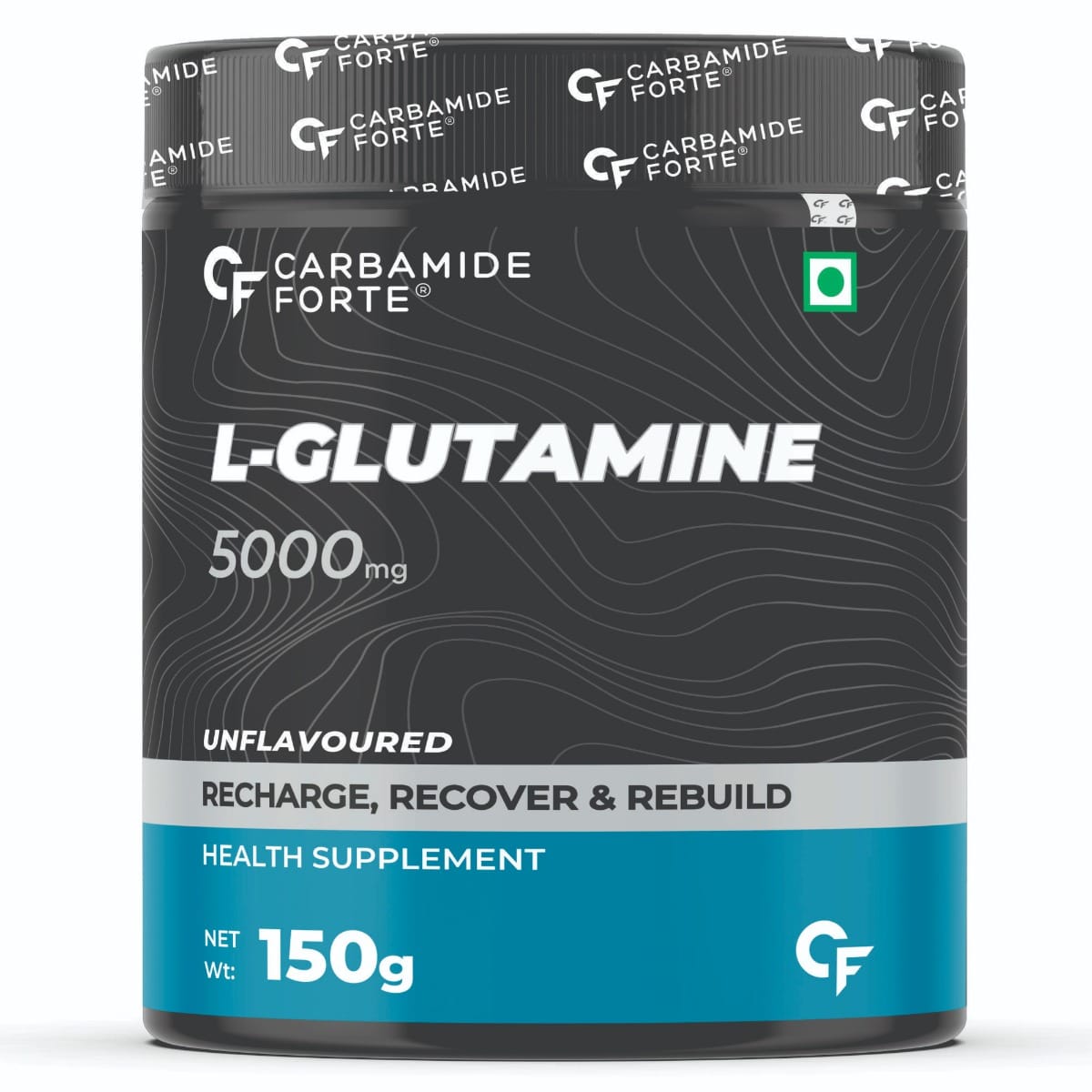 Carbamide Forte L Glutamine Powder | Glutamine Supplement for Men | Unflavoured - 150 Grams