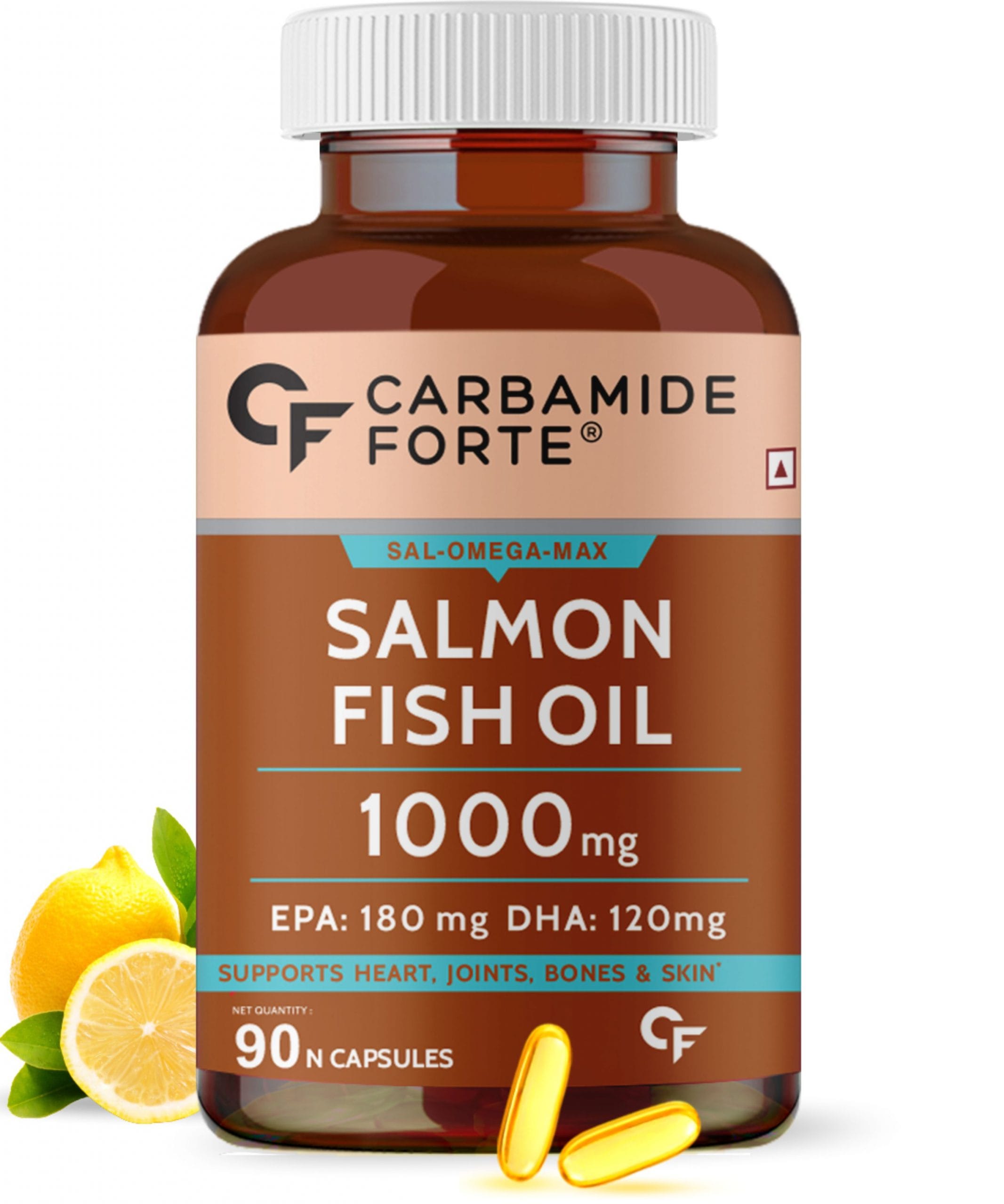 Carbamide Forte Salmon Fish Oil Omega 3 Capsule 1000 mg