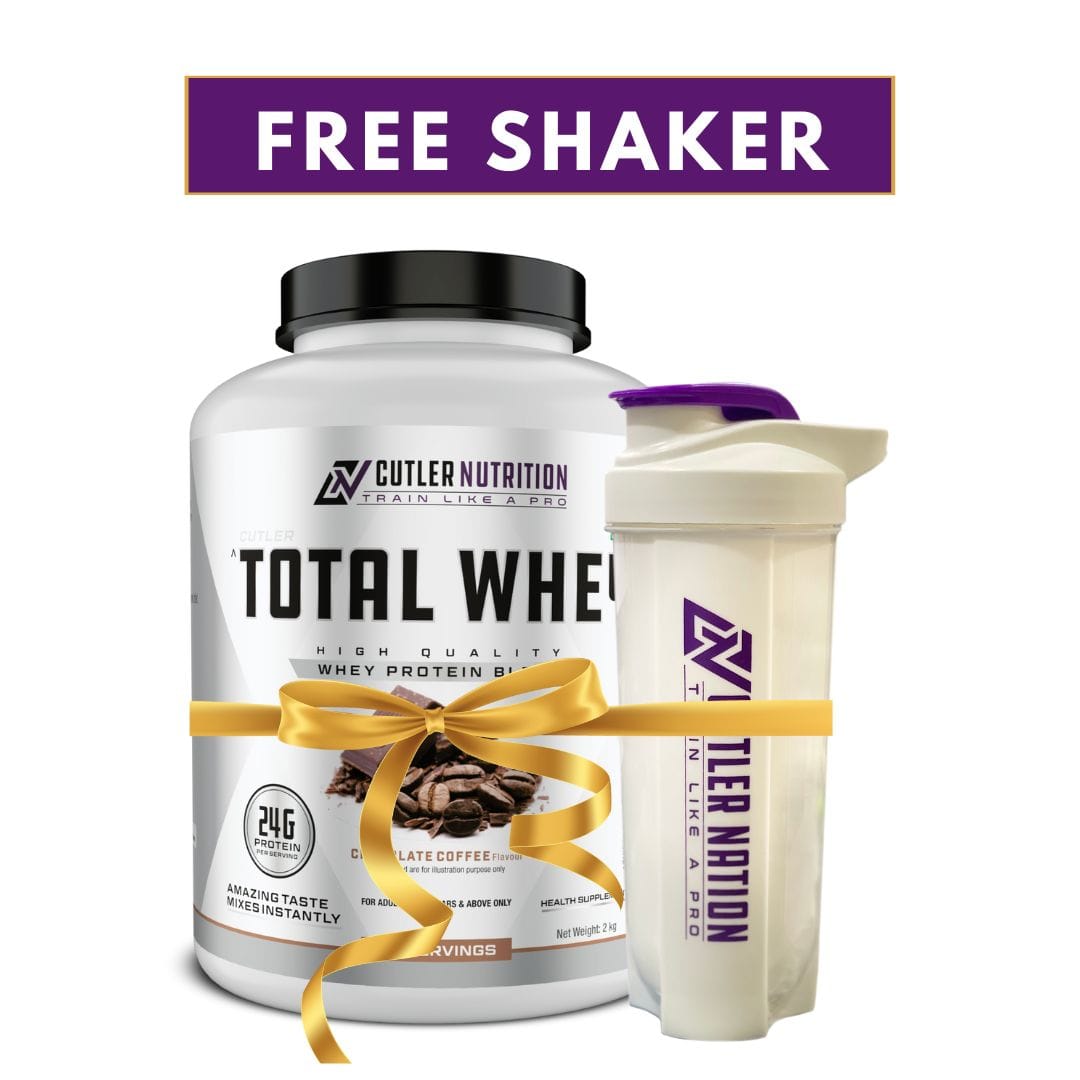 Cutler Nutrition Total Whey-Chocolate Coffee-24g Protein, 60 servings- 2kg