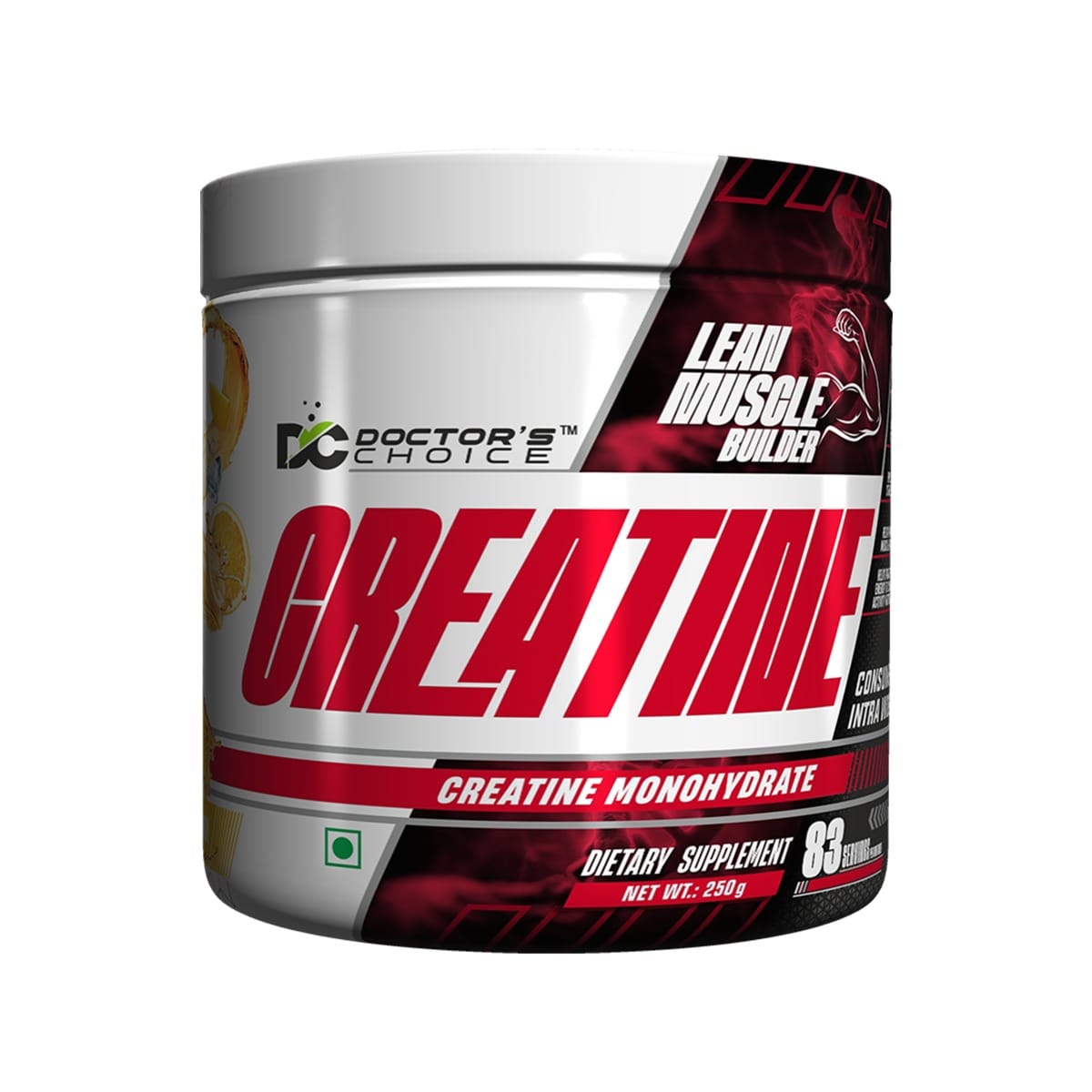 DC DOCTOR'S CHOICE Creatine Monohydrate, Highest Grade, Fast Dissolving & Rapidly Absorbing Creatine helps Muscle Endurance & Recovery 33 Serving 100 gms (Cola Candy)