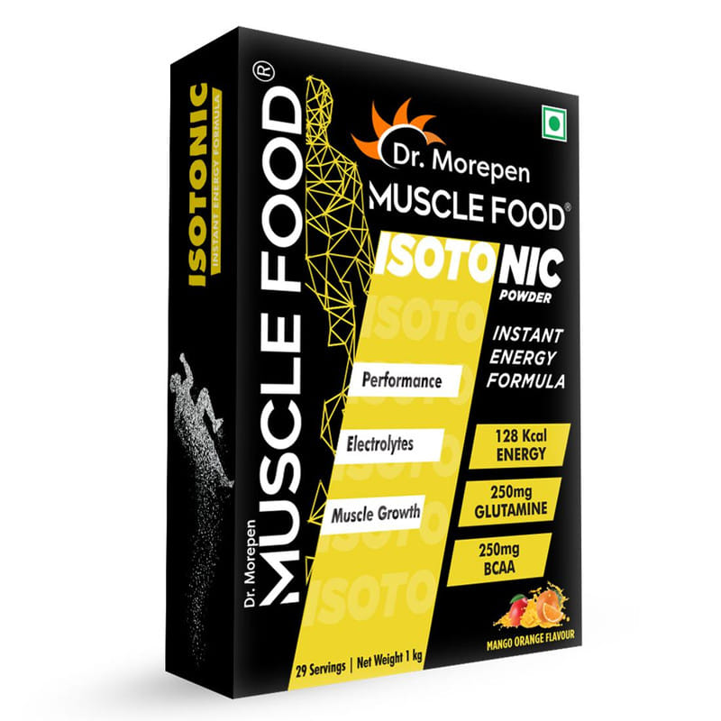 DR. MOREPEN Muscle Food Isotonic Powder for Instant Energy and Hydration