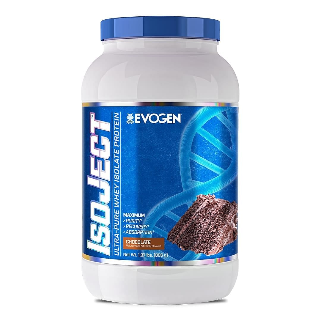 Evogen Isoject isolate protein, Chocolate, 5 lbs