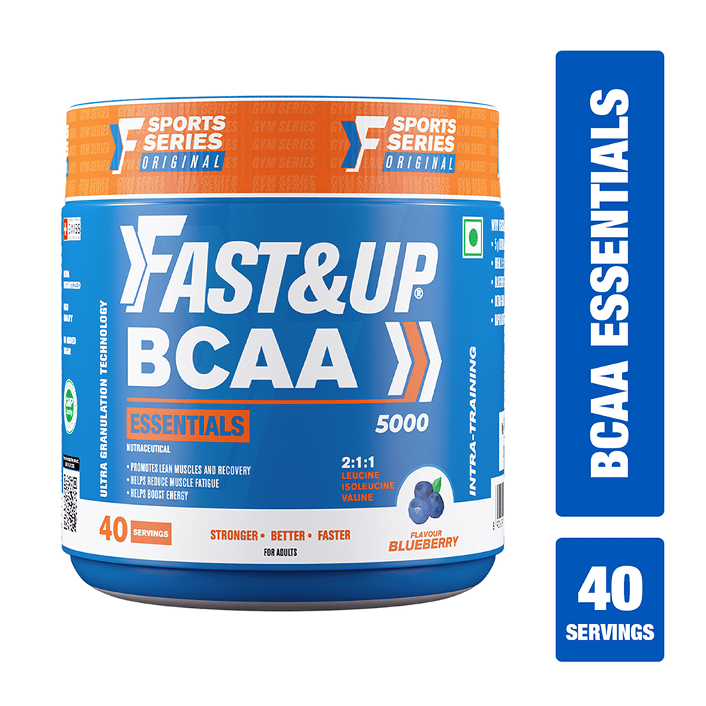 Fast&Up BCAA | Pre/Post & Intra Workout Supplement For Recovery & Performance Boost - Cola