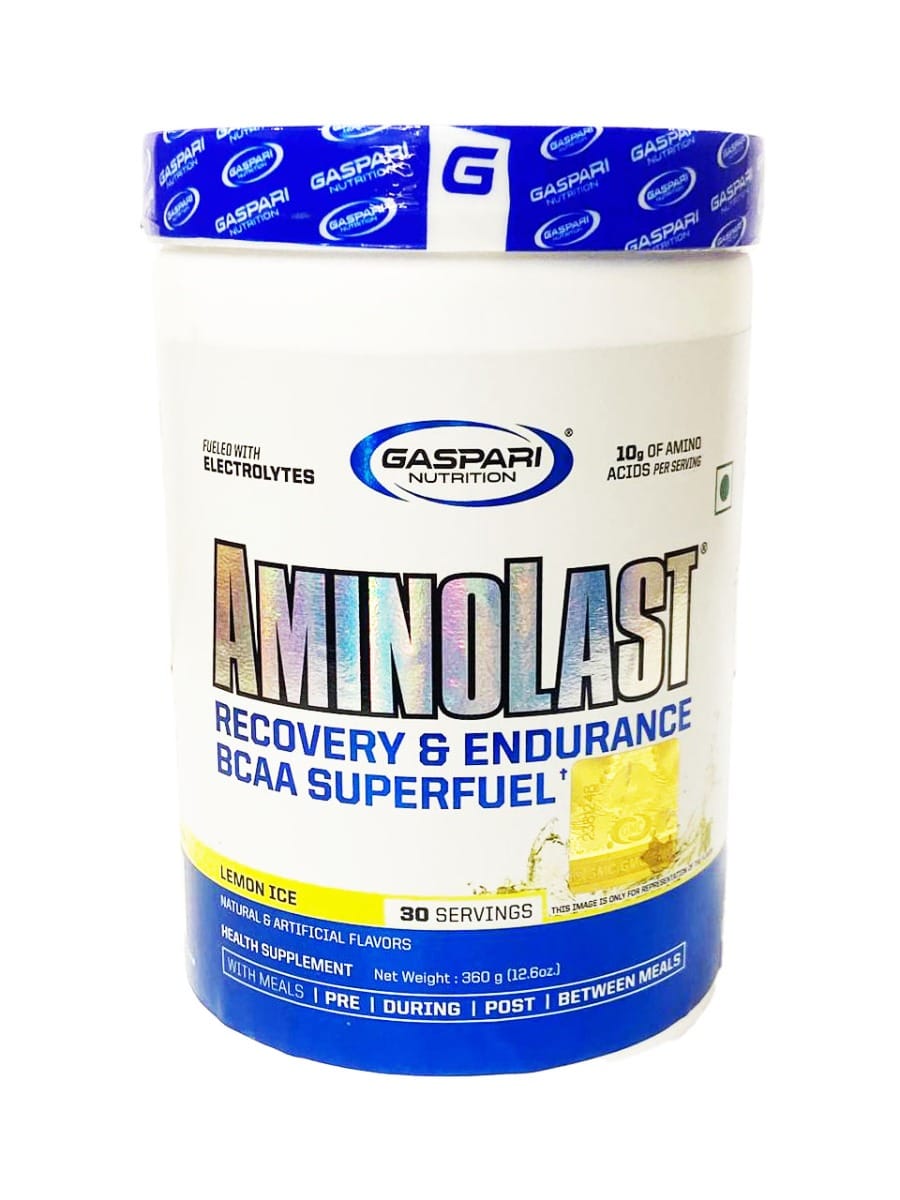 Gaspari Nutrition Aminolast - 360g - Lemon Ice