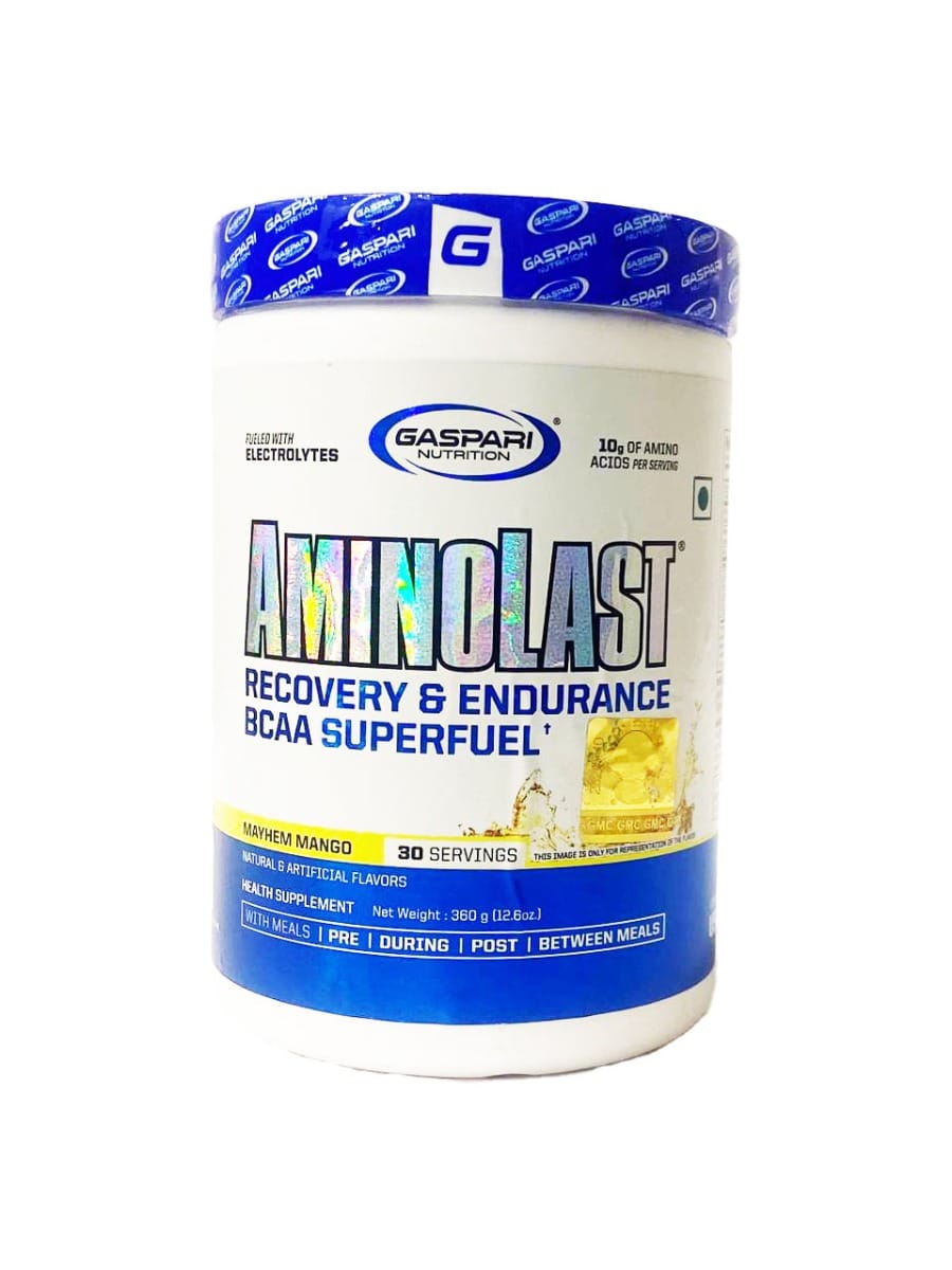 Gaspari Nutrition Aminolast - 360g - Mayhem Mango
