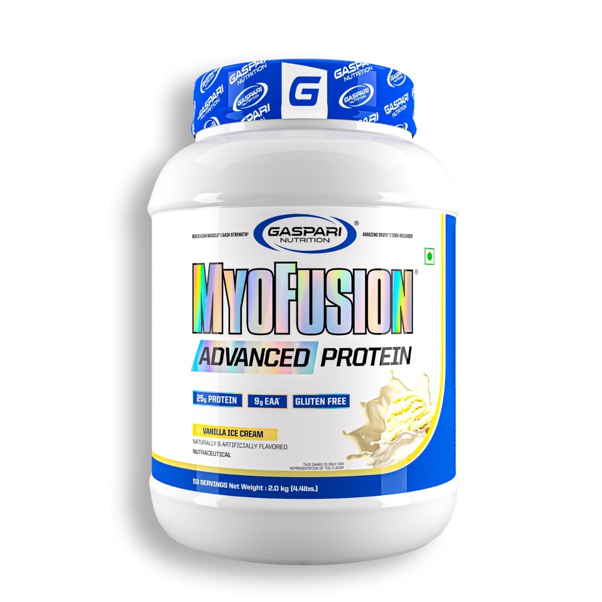 Gaspari Nutrition Myo Fusion Advanced Protein - 2kg - Vanilla Ice Cream