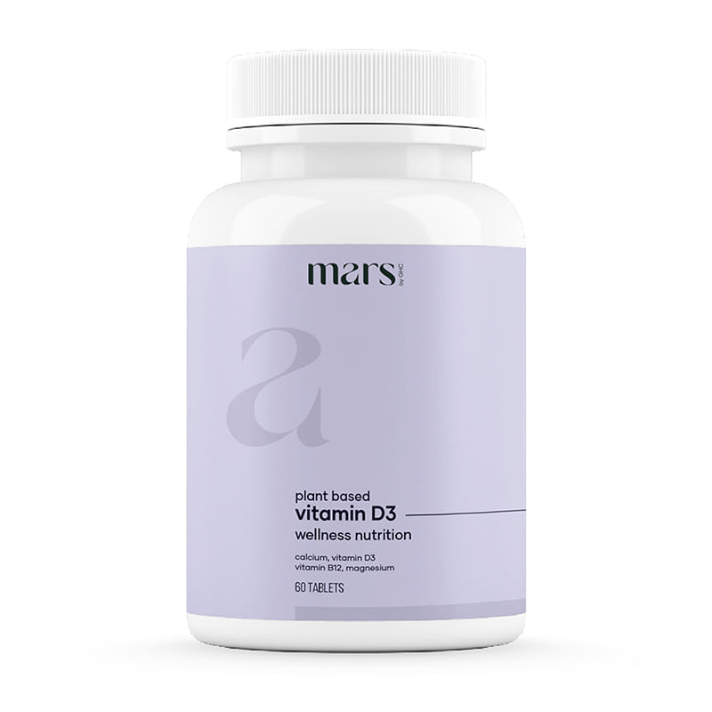 Mars by GHC Calcium Vitamin D3 Tablets for Men (60N - Pack of 1)