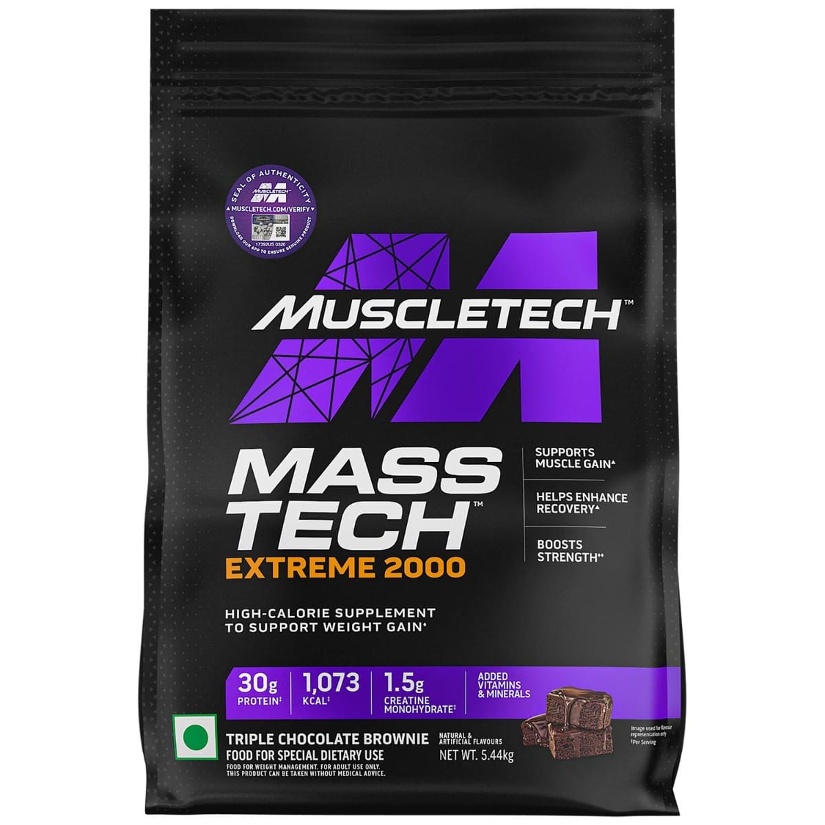 Muscletech Mass-Tech Extreme 2000 Vanilla Milkshake 