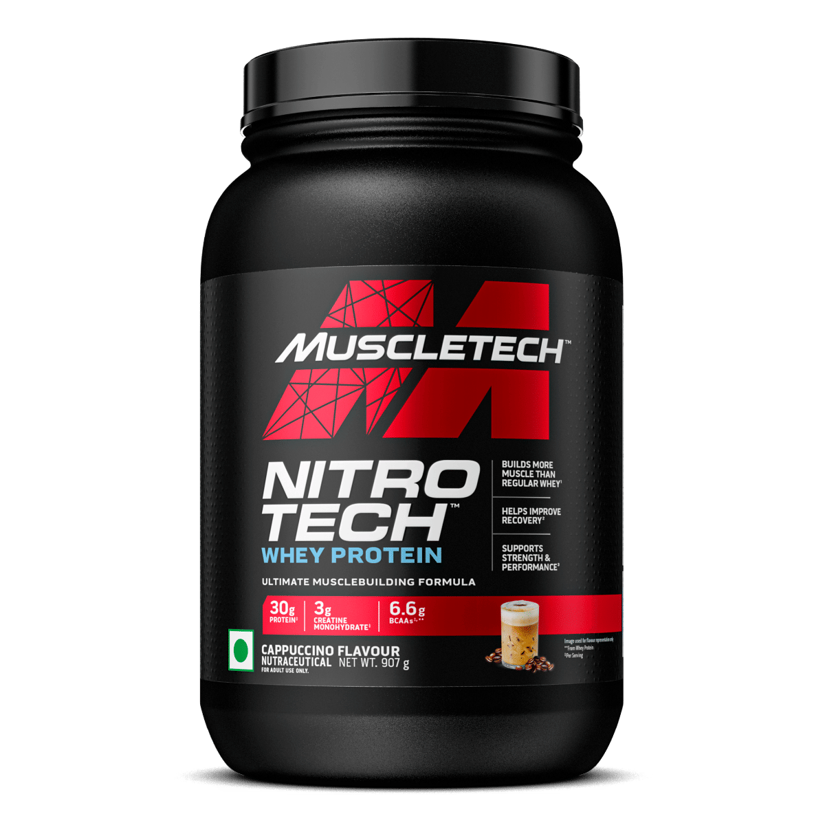 MuscleTech NitroTech Whey Protein Cappuccino