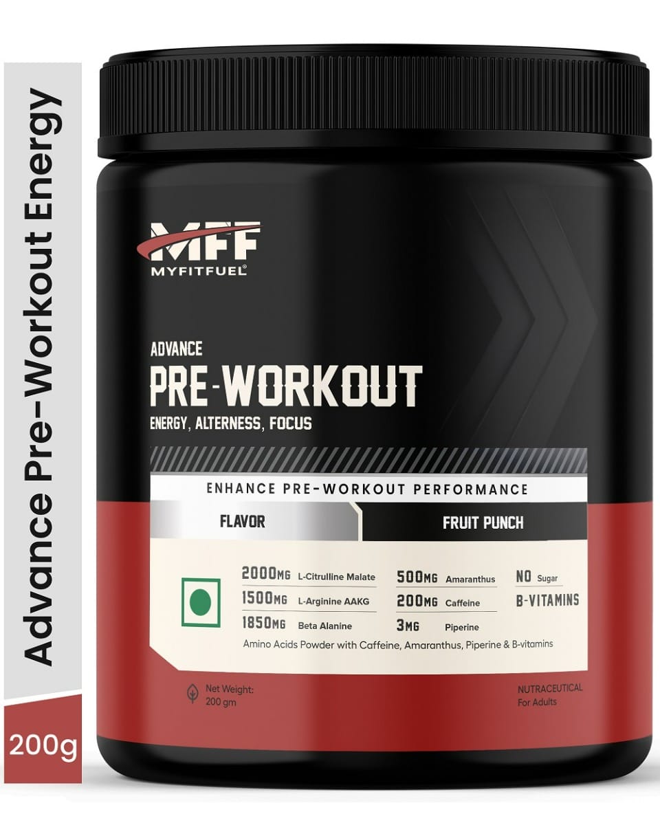 MyFitFuel Advance Pre-Workout, 200gm, Fruit Punch
