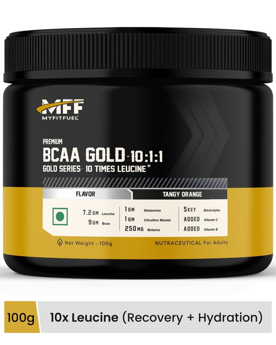 MyFitFuel BCAA 10:1:1 (100 g, Tangy Orange)
