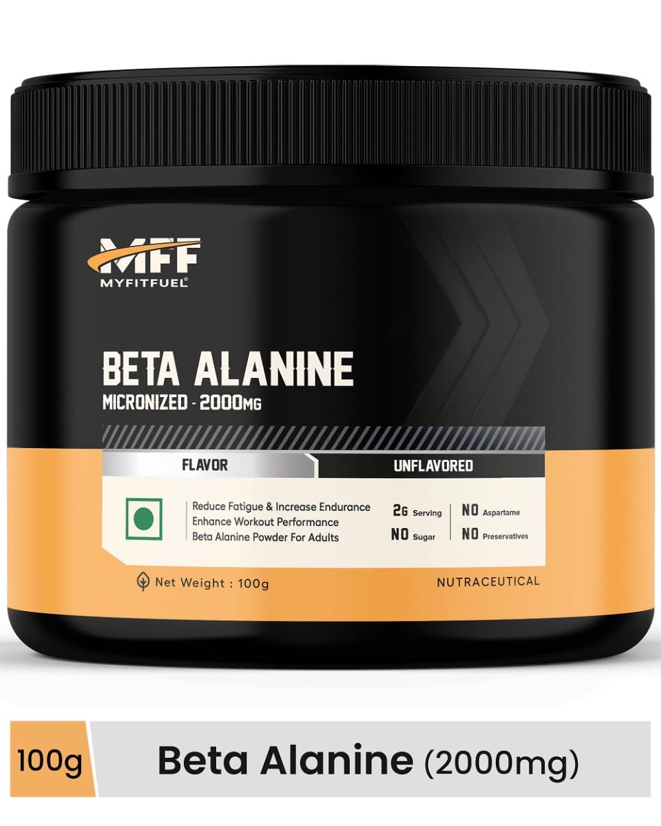 MyFitFuel Beta Alanine (100 gm) Unflavoured
