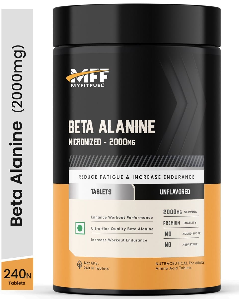 MyFitFuel Beta Alanine (2000mg) 240 Tablets