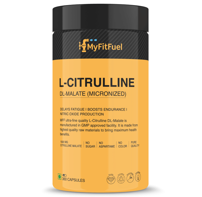 MyFitFuel Citrulline Malate (1500 mg) 360 Capsules