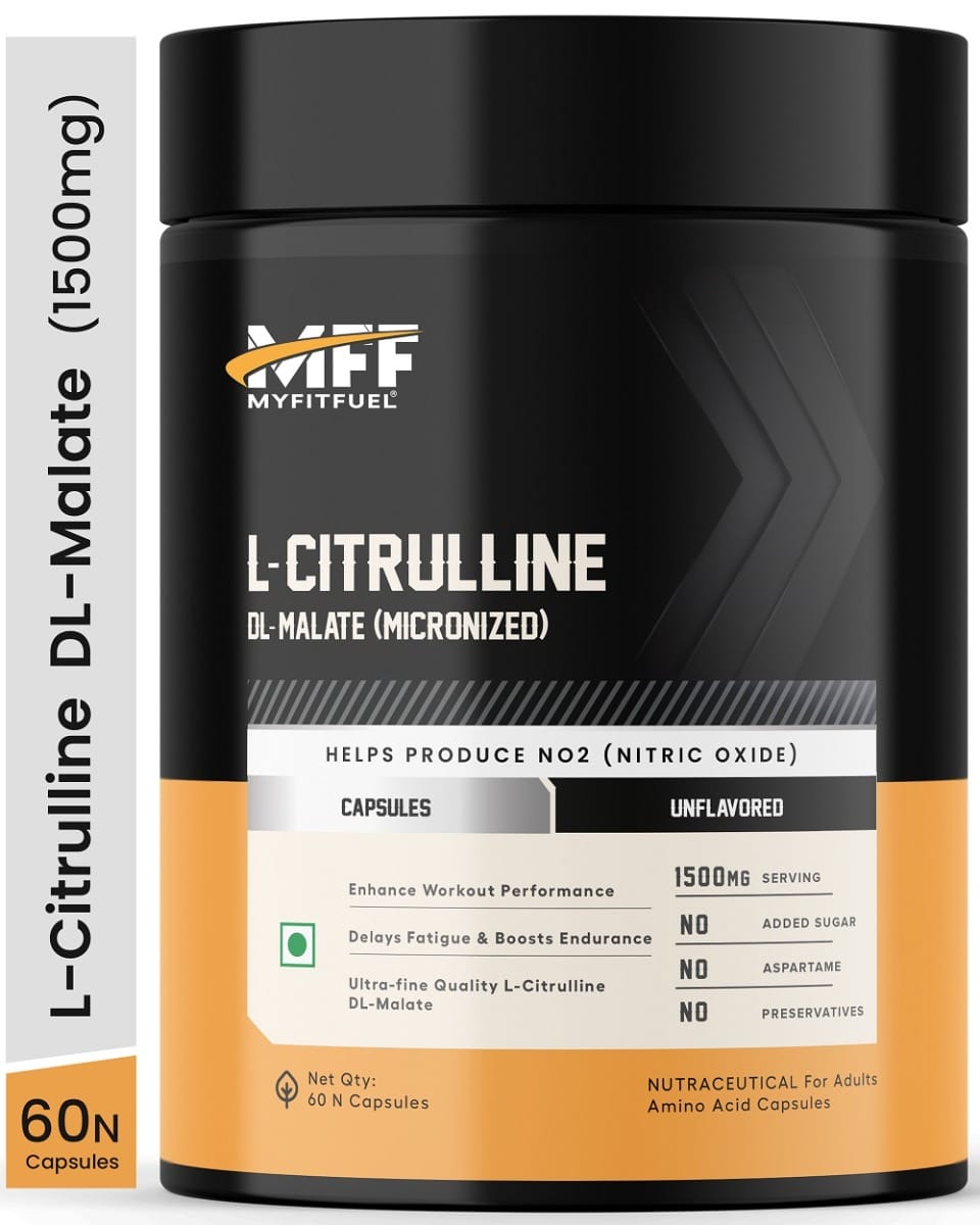 MyFitFuel Citrulline Malate (1500 mg) 60 Capsules