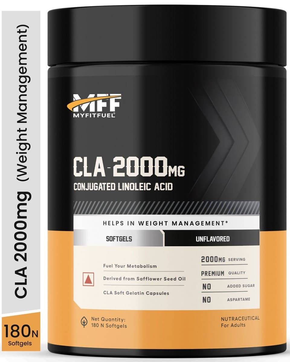 MyFitFuel CLA 1000mg, (180 Capsules), Supplement For Weight Loss For Men & Women