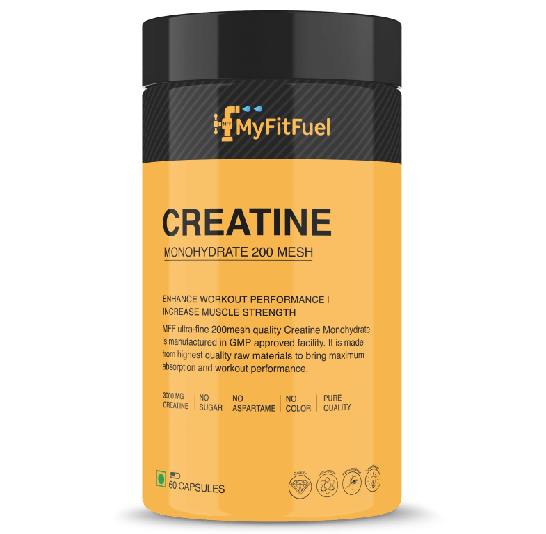 MyFitFuel Creatine Monohydrate 200 mesh, 3000mg
