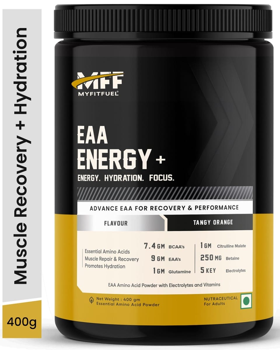 MyFitFuel Essential Amino Acid BCAA (400 gm) Tangy Orange