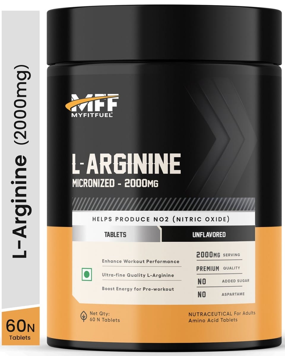 MyFitFuel L-Arginine (2000 mg) 60 Capsules