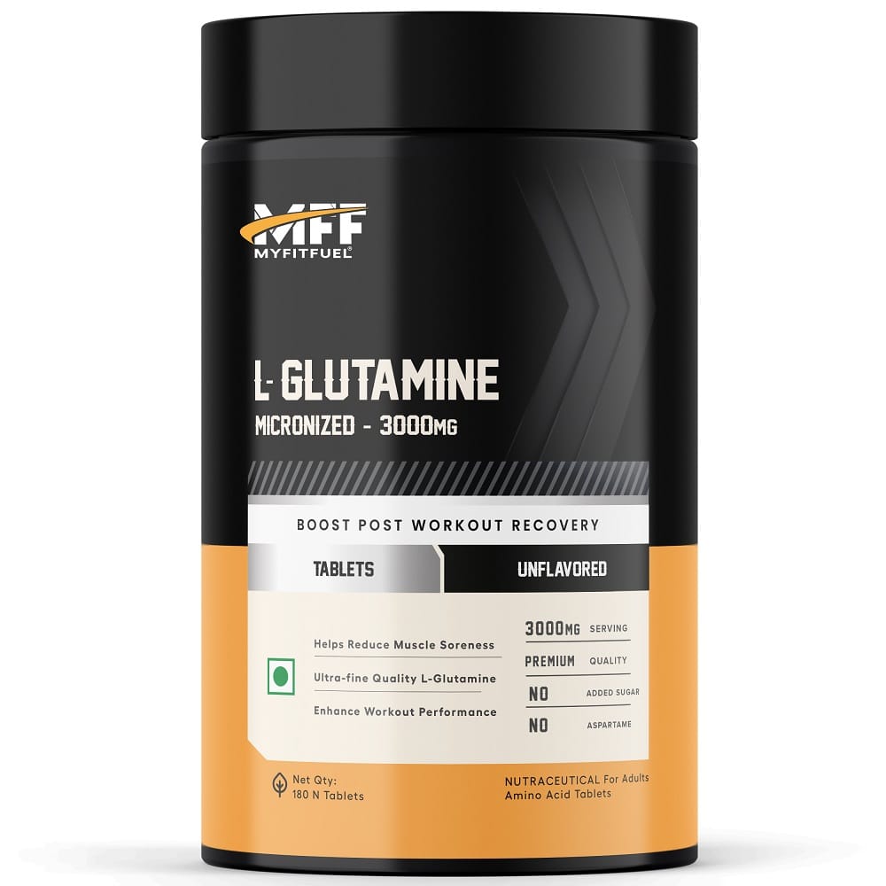 MyFitFuel L-Glutamine (3000 mg) 180 Capsules