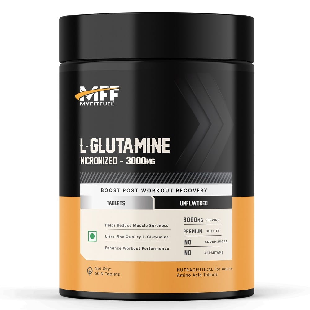 MyFitFuel L-Glutamine (3000 mg) 60 Capsules