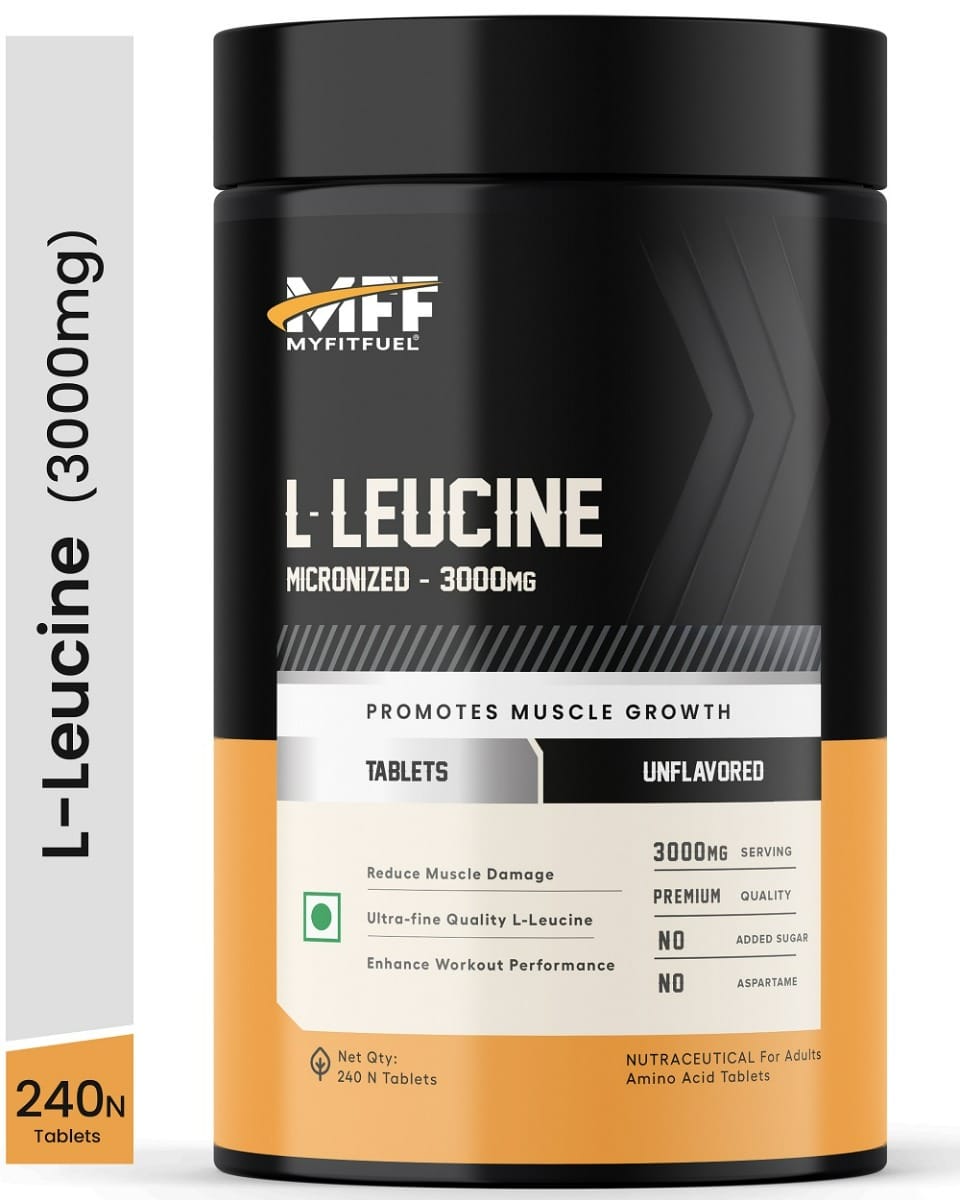 MyFitFuel L-Leucine (3000mg) 240 Capsules