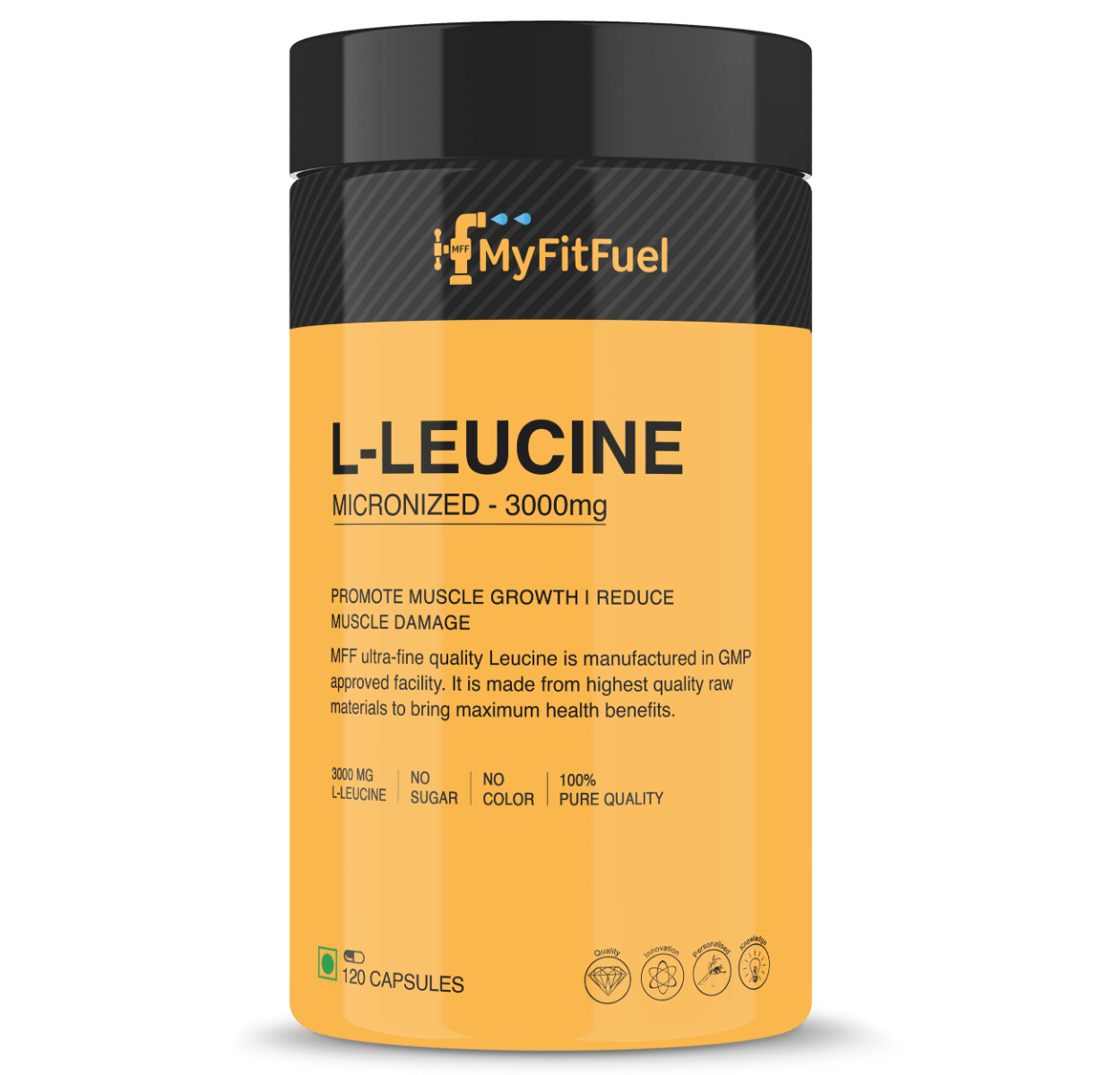 MyFitFuel L-Leucine (3000mg)