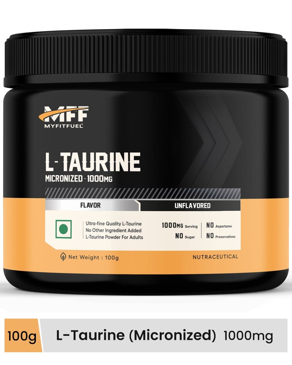 MyFitFuel L-Taurine (100 gm) Unflavoured