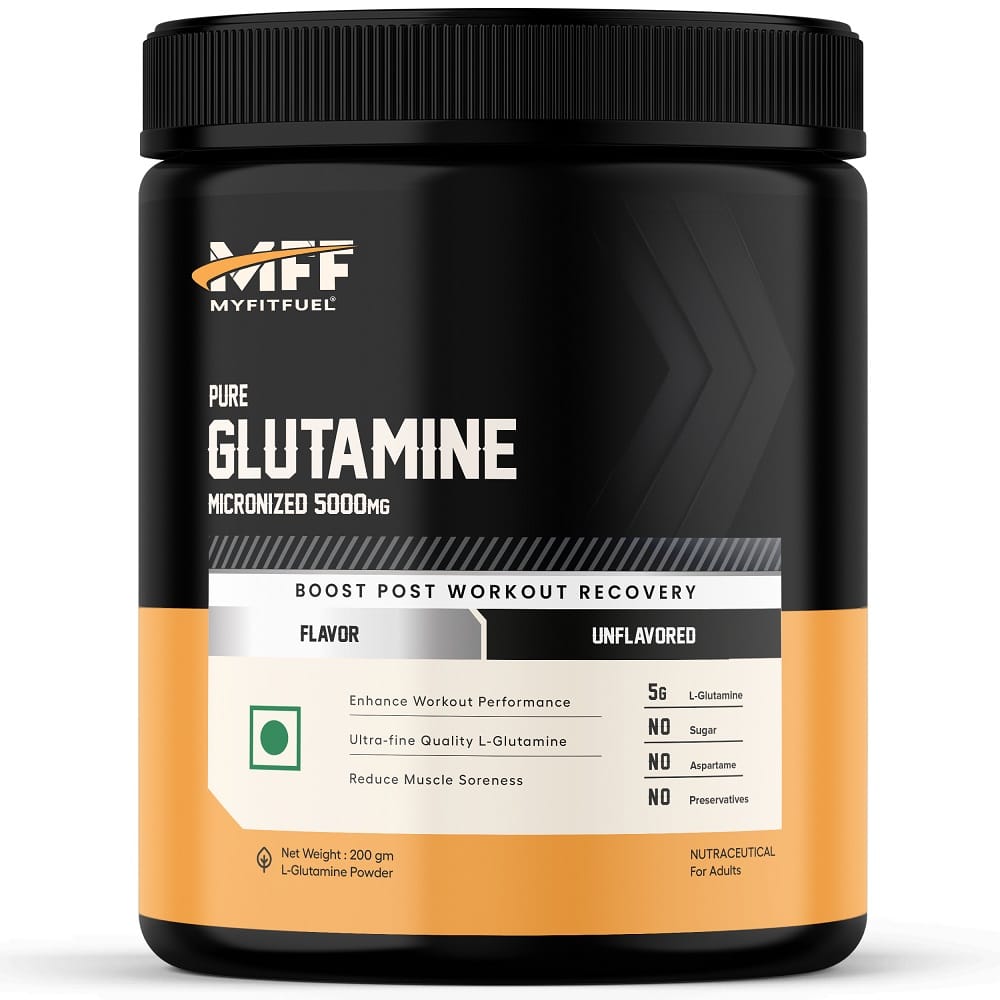 Pure Glutamine (.44 lbs) 200 gm (Unflavored)